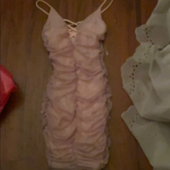 A pink glitter dress - Picture 1 of 2